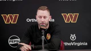 OC Kliff Kingsbury Speaks to the Media Before Practice  Washington Commanders [upl. by Yllek833]