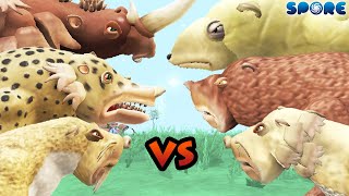 Prehistoric Beast Battle S2  SPORE [upl. by Berners]