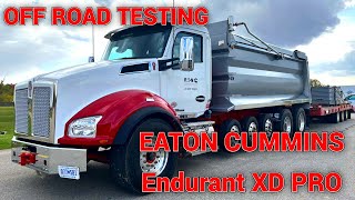 Testing the NEW Eaton Cummins Endurant XD PRO Automated Transmission OFFROAD How did it do [upl. by Suhpesoj563]