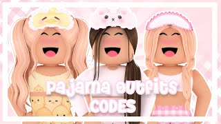 Aesthetic Pajama Codes For Roblox amp Bloxburg [upl. by Aramas596]