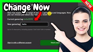 How to change xbox gamertag 2024  Full Guide [upl. by Esila]