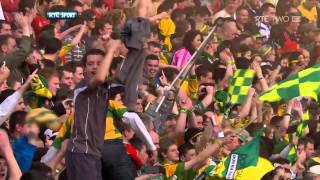 Donegal V Mayo Final Whistle And Celebrations GAA All Ireland Football Final 2012 HD [upl. by Araet]