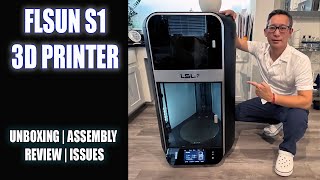 FLSUNs All New S1 3D Printer  Unbox and First Impression Review [upl. by Hewitt]