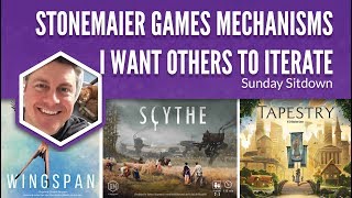 Stonemaier Games Mechanisms I Want Others to Iterate [upl. by Adliwa839]