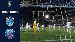 ESTAC TROYES  PARIS SAINTGERMAIN 1  2  Highlights  ESTAC  PSG  20212022 [upl. by Nerahs]