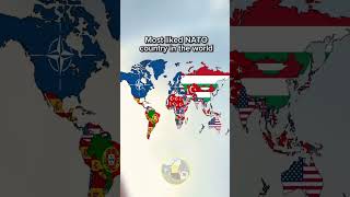 Most liked NATO country in the world mapper europe geography history shorts map mapping [upl. by Jemimah]