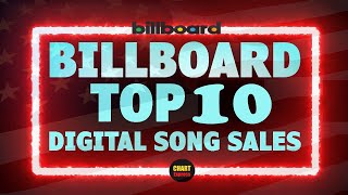 Billboard Top 10 Digital Song Sales USA  August 31 2024  ChartExpress [upl. by Derf]