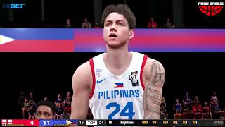 LIVE NOW GILAS PILIPINAS vs TURKEY  FIBA QUALIFIER  September 13 2024  FIBA2K CPU vs CPU [upl. by Zantos732]