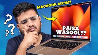 MacBook Air M2 15 Inch Unboxing  Lightest 15 Inch Mac [upl. by Araem]