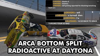 iRacing ARCA Daytona Bottom Split Radioactive [upl. by Archer]