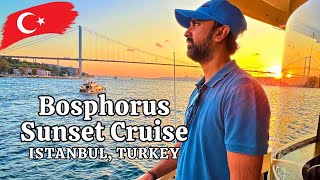 BOSPHORUS Sunset Cruise  Istanbul Turkey [upl. by Marie-Jeanne]