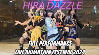 Hira Dazzle Live Animotion Festival Jakarta 2024  Mantap Setlist Lagunya [upl. by Efioa]