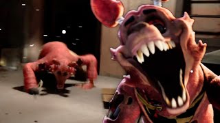 THE FNAF JRS ANIMATRONICS ARE BACK amp CRAWLING AFTER ME  FNAF Fazbear Ent Project Pitfall [upl. by Akinert]