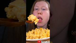 ASMR MAC amp CHEESE RACE MUKBANG shorts [upl. by Enrichetta]