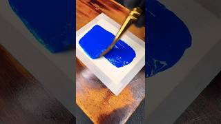 Acrylic Colour Paint Testing 🔵 Deep Cyan [upl. by Funk786]