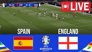 🔴 LIVE  Spain vs England  UEFA EURO 2024  FINAL  Full Match Streaming [upl. by Sterling]