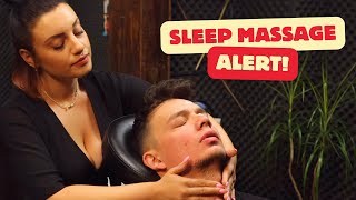 Miss OBEN 🌙BACK amp FACE MASSAGE WITH WHISPER [upl. by Carter]