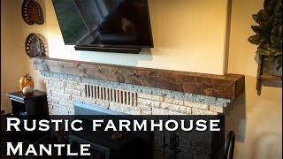 How to build a fireplace mantel [upl. by Curtice995]