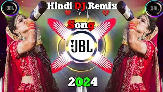 Hindi Nonstop Dj remix 2024 ♥️🥀Hard Bass dj🔥♥️ Old is gold Hindi dj remix song  New 2024 dj [upl. by Kappel]