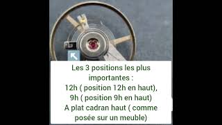 comment régler montres et pendules [upl. by Girish891]