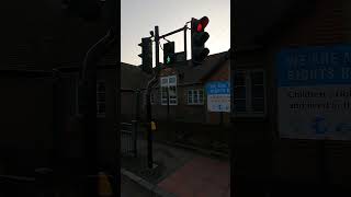 Waltham Forest Kings Road A110 Siemens Helios CLS Traffic Lights Pedestrian Crossing [upl. by Moberg]