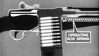 US Rifle Cal 762MM M14 Operation And Cycle Of Functioning 1960 [upl. by Flosi319]