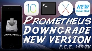 iOS 102 Prometheus Downgrade New Version  How to Fix quotSegmentation Faultquot [upl. by Livingstone]