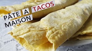 Comment faire de la pâte à TacosFajitasTortillas maison  Maman Cuisine [upl. by Adnof962]