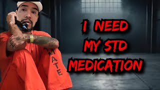 FRAUDITOR DMA CRIES ABOUT HIS MEDICATION WHILE IN JAIL prank call [upl. by Yrome813]