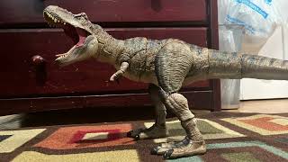 Rexy Stop Motion Animation Test 2  Hammond Collection Tyrannosaurus Rex [upl. by Honeyman]