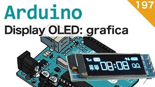 Disegni grafici su un display oled i2c collegato ad Arduino  197 [upl. by Gnaoh]