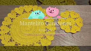 Mantelito para plato Crochet PROXIMAMENTE [upl. by Herman]