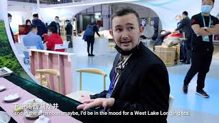 Expat explores Chinese culture at CIIE [upl. by Ardel]