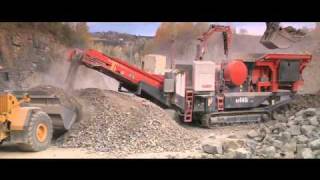 Sandvik UJ440i Mobile Jaw Crusher [upl. by Annatnas]