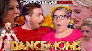 Reacting to STRESSFUL Dance Moms episodes with MY DANCE MOM part 7 [upl. by Chappell]