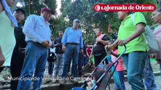 Encabeza Salomón Céspedes Peregrina recorrido en Venustiano Carranza para dimensionar los daños [upl. by Ruthann]