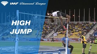 Mutaz Barshim Wins Mens High Jump  IAAF Diamond League Doha 2018 [upl. by Aihsyak187]