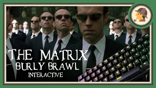 The Matrix fight scene but you do it use your keyboard numbers [upl. by Fionnula]