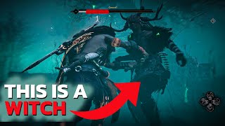 Witch Fight  Goneril  Assasins Creed Valhalla Gameplay [upl. by Edmunda]