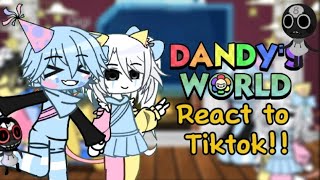 Dandy world react to tiktok [upl. by Schouten]