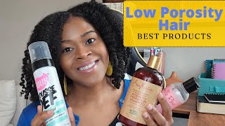 Best Products for Low Porosity Hair  TOP FAVORITES [upl. by Vivle]