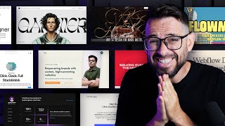 Reacting to 21 Design Portfolios in 22 Minutes [upl. by Leinehtan]