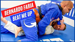 Bernardo Faria Vs Jordan Teaches Jiujitsu  BJJ Rolling Commentary [upl. by Vevine]