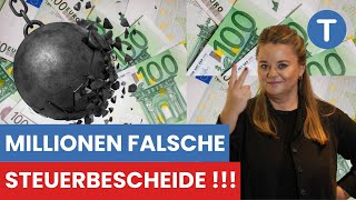 Millionen Steuerbescheide sind FALSCH Jetzt ist es offiziell [upl. by Nyvets876]