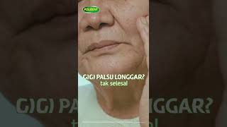 Polident Educational Video  How to Prevent Loose Dentures 15s Bahasa [upl. by Haggerty]