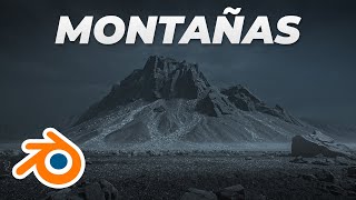 Como crear Montañas en Blender [upl. by Slyke396]