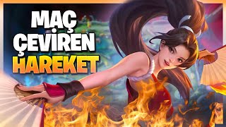 TAM BİTTİ DERKEN HAYAT KURTARAN O HAREKET😈  MASHA  Mobile Legends [upl. by Rednael]