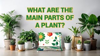 What are the main parts of a plant  AskNShare  QnA Series 14 [upl. by Leanahtan63]