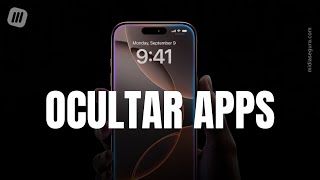 Como ocultar aplicativos no iPhone e colocar senha NOVIDADE [upl. by Nyberg]