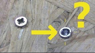 Home hack  DIY  How to remove the broken screw [upl. by Elberta643]